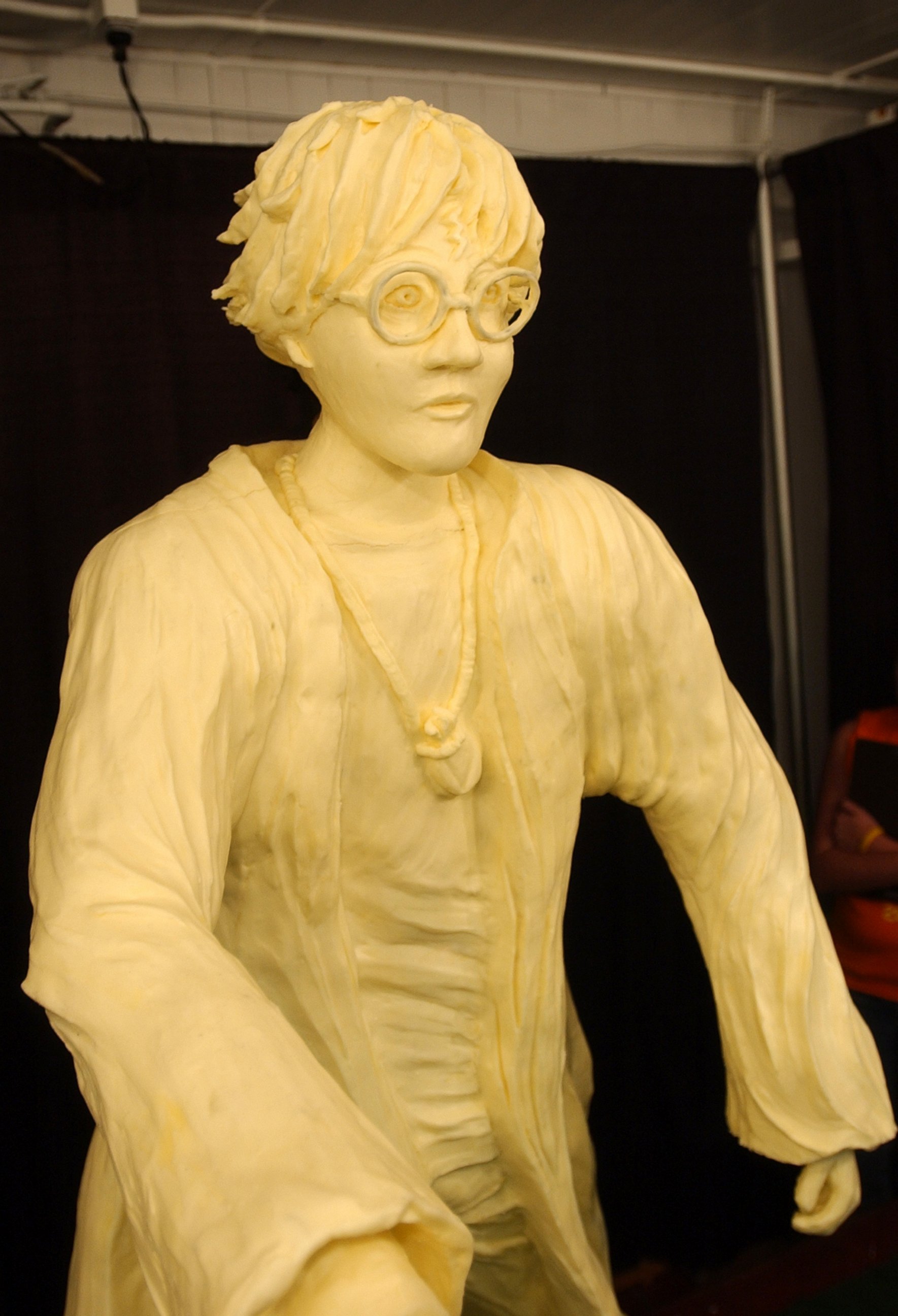 PHOTO: The Iowa State Fair's 2007 companion butter sculpture of Harry Potter.