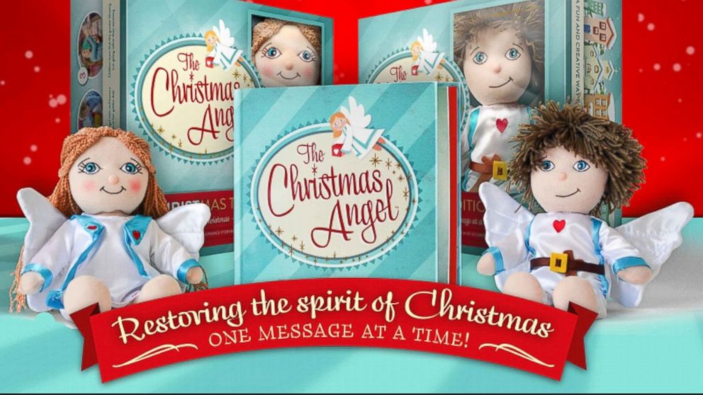 The Christmas Angel is an alternative to Elf on the Shelf. 