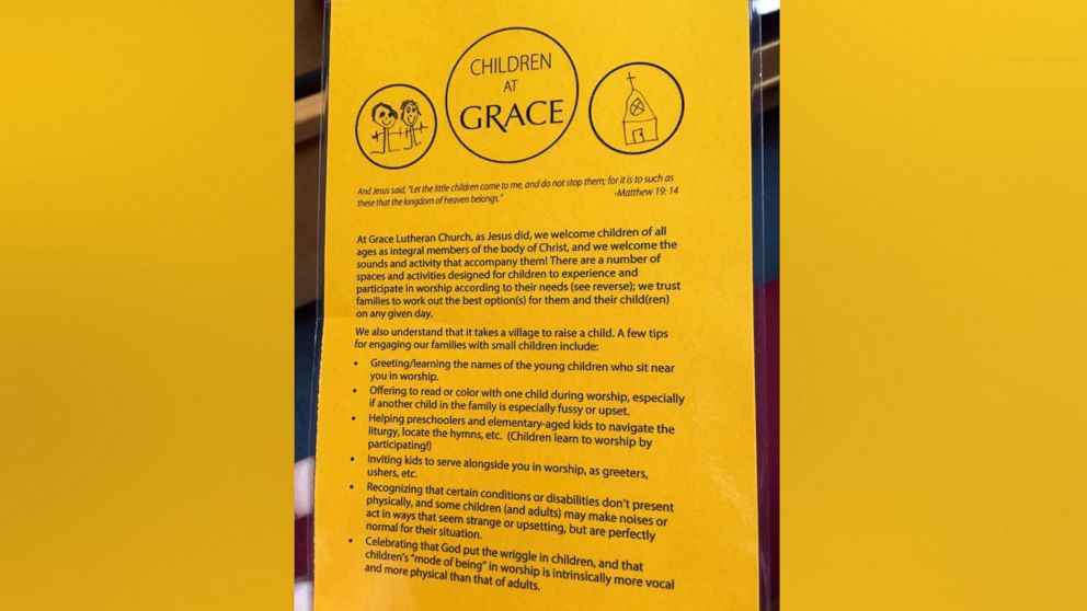 PHOTO: One church in Minnesota has a creative way to keep kids occupied during services: a "prayground." 