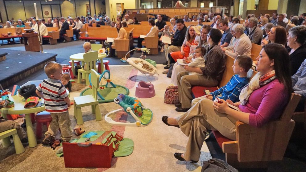 One church in Minnesota has a creative way to keep kids occupied during services: a "prayground." 