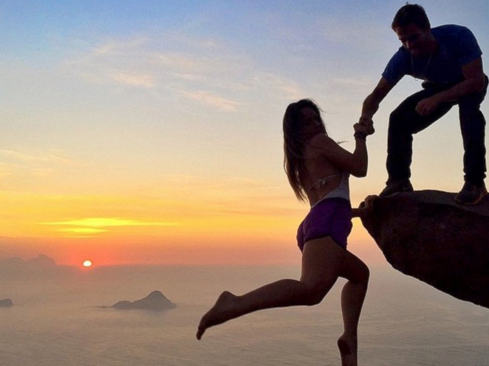 Brazilian Couple S Frightening Cliffhanging Photos Will Make Your Heart Stop ABC News
