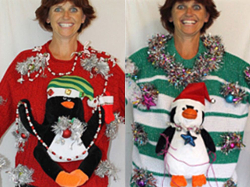 mommy and me ugly christmas sweaters