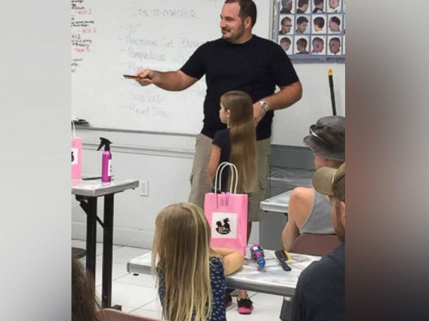 Florida Father Creates Daddy Daughter Hair Factory Class Abc News