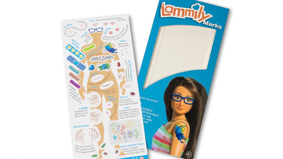 PHOTO: Lammily is a fashion doll made according to typical human body proportions.
