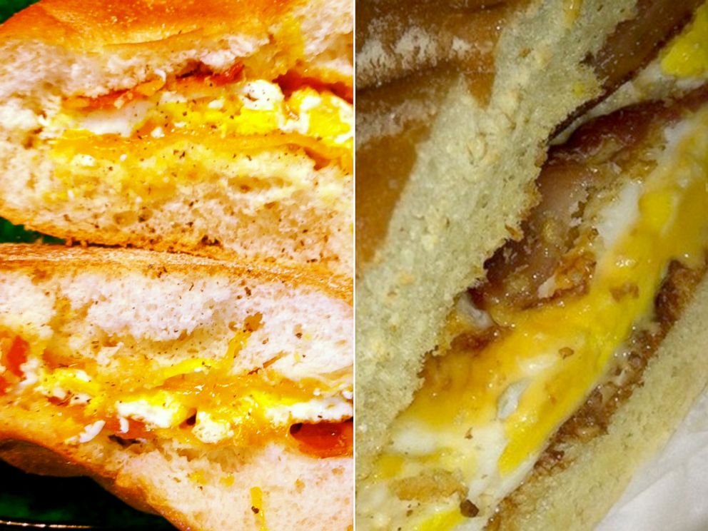 PHOTO: Joe Checkler's version of the perfect egg sandwich.