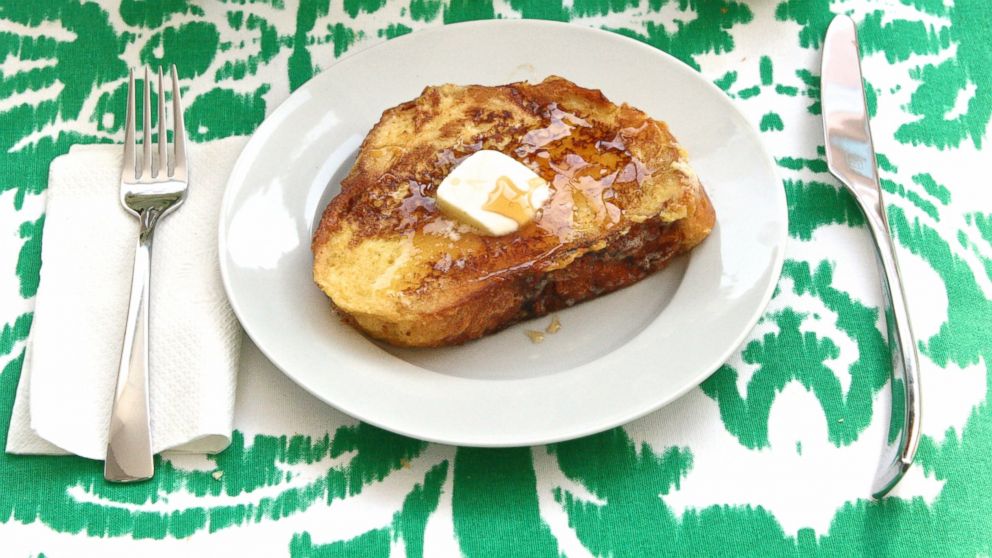 PHOTO: Eggnog french toast.