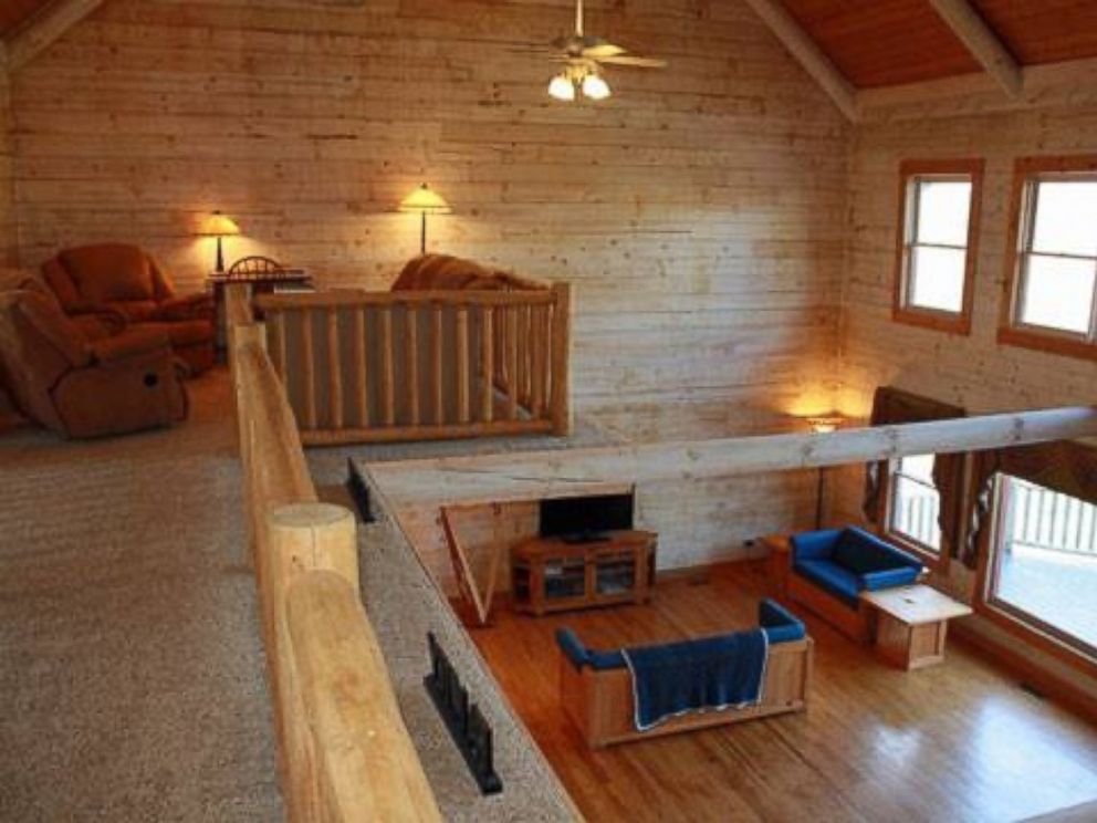 PHOTO: In addition to three fireplaces, the house holds an indoor swimming pool. 
