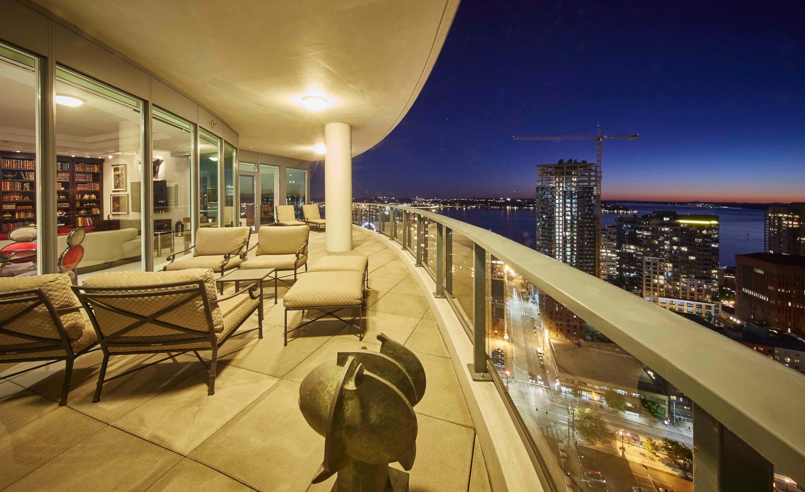 PHOTO: A penthouse apartment that inspired the novel "Fifty Shades of Grey" went up for sale this week in Seattle, Washington. 