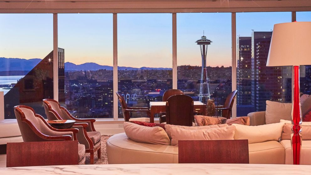 Penthouse That Inspired Christian Grey S Apartment In Fifty Shades Of Grey Goes Up For Sale Abc News