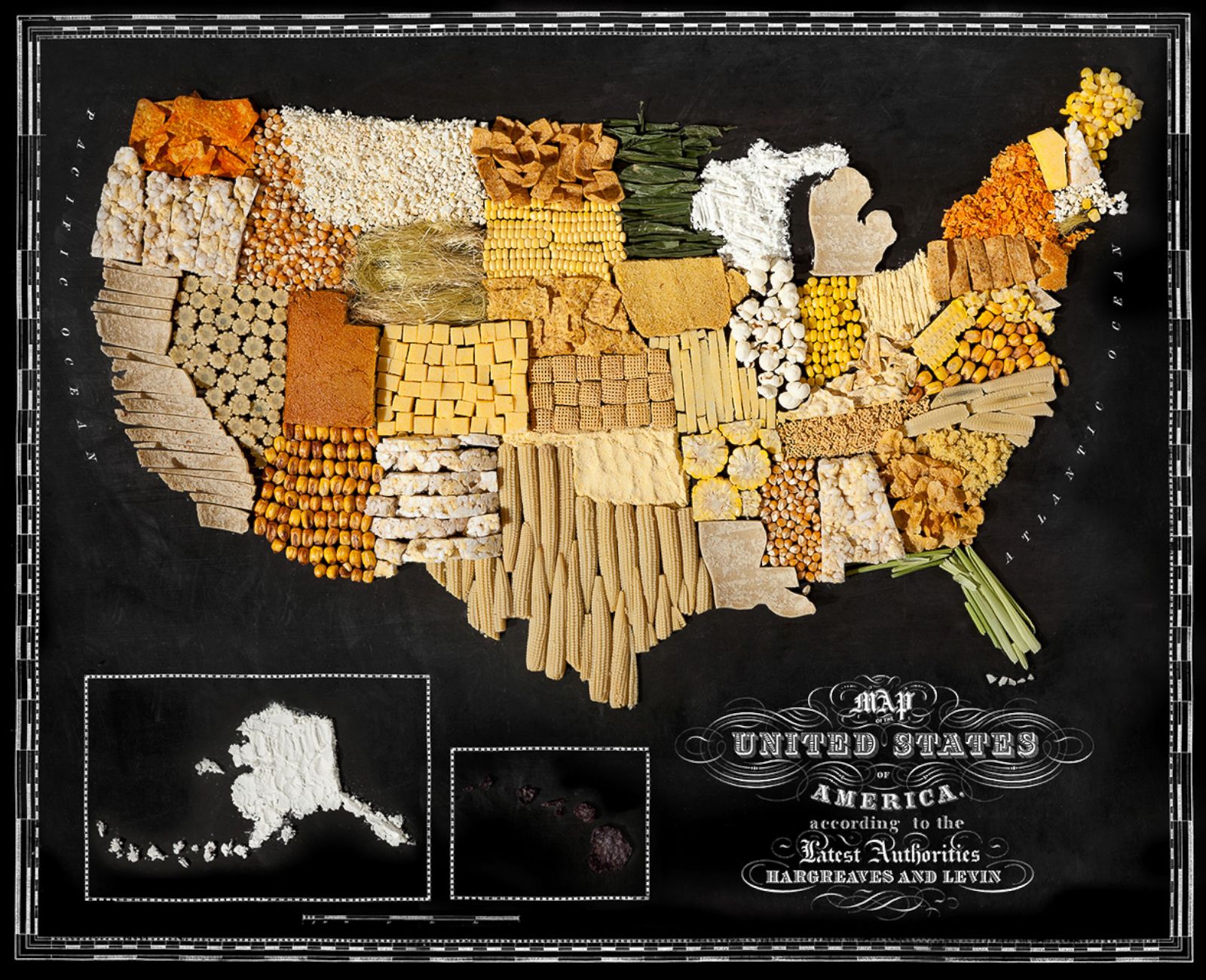 travel channel food map