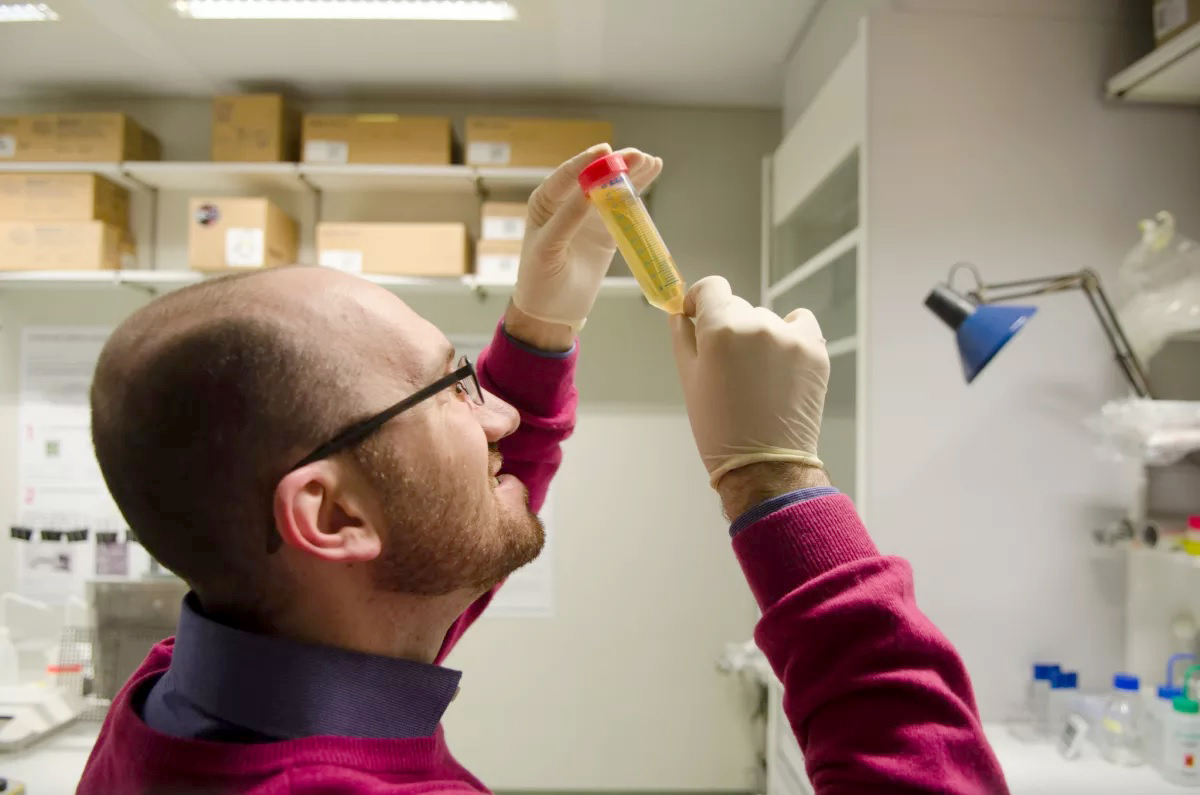 PHOTO: Scientist Gianpaolo Rando wants to create a genome beer map.