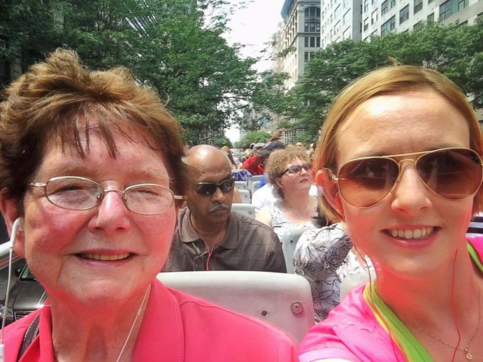 PHOTO: Olive Chester, from Tipperary, Ireland, was surprised by her granddaughter Lorraine Butler with a trip to New York City for her 80th birthday.