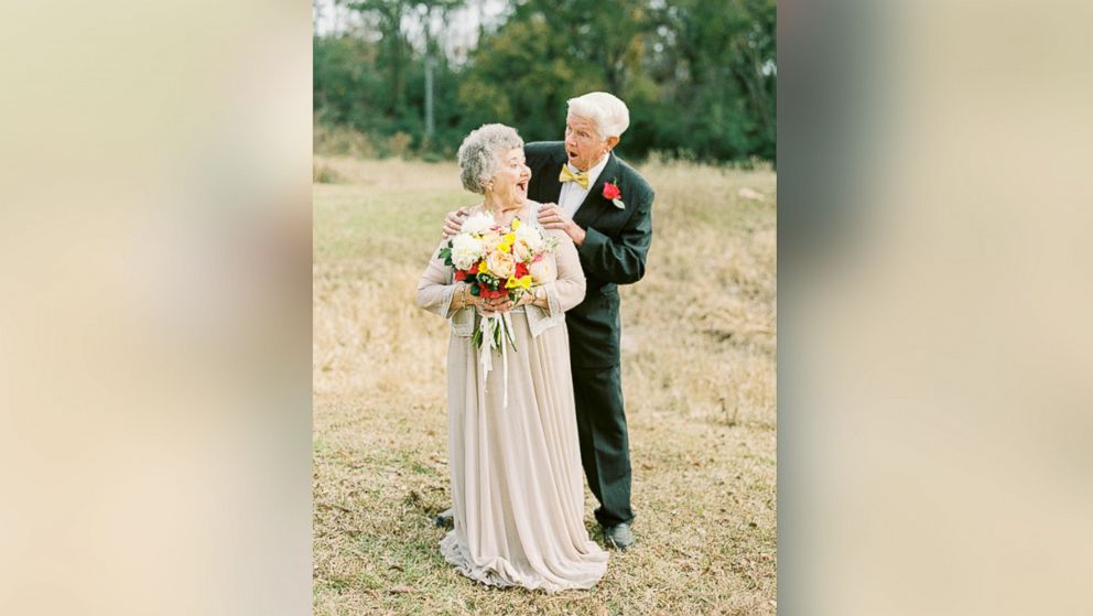 PHOTO: Texas photographer Shalyn Nelson helped her grandparents Billy Wanda and Joe Ray Johnson celebrate 63 years of marriage with glam photo shoot.