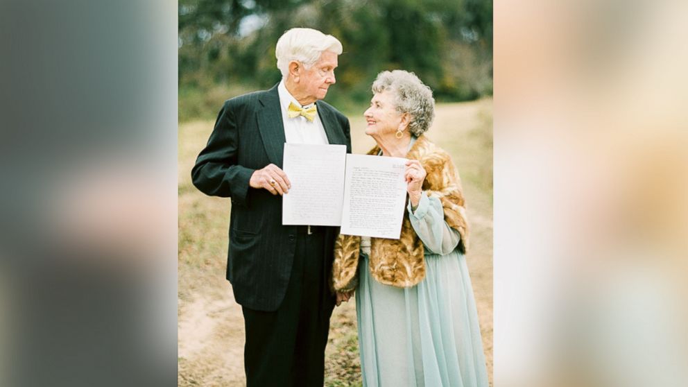 PHOTO: Texas photographer Shalyn Nelson helped her grandparents Billy Wanda and Joe Ray Johnson celebrate 63 years of marriage with glam photo shoot.