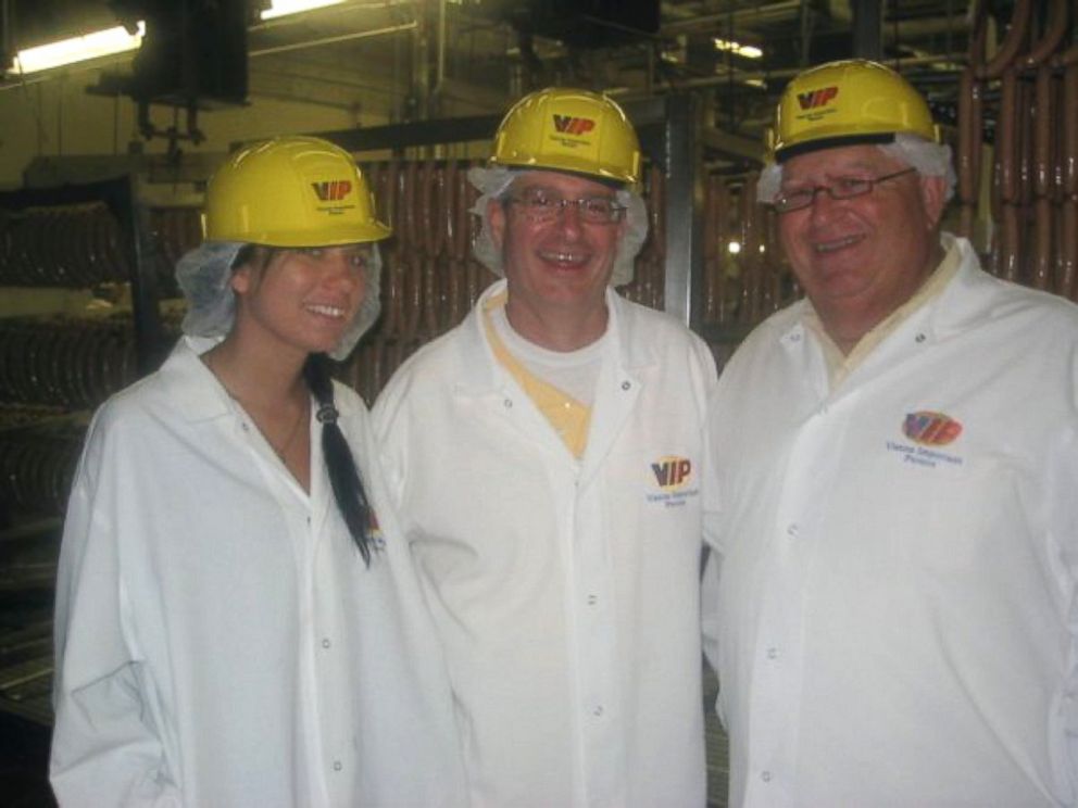 PHOTO: Students get a tour of the Vienna Beef factory to learn how hot dogs are made.