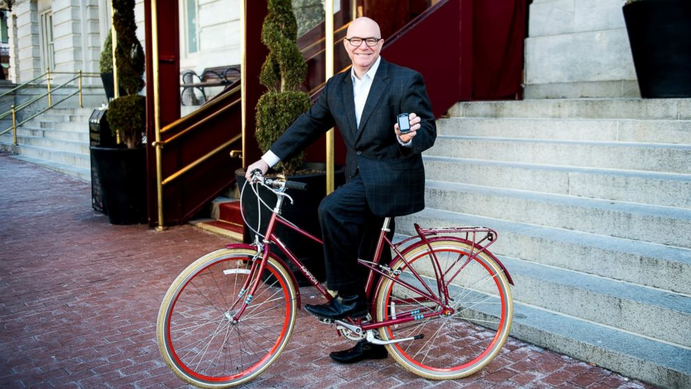 Hotel Monaco Washington D.C.'s General Manager Ed Virtue offers guests bike rides with him weekly.