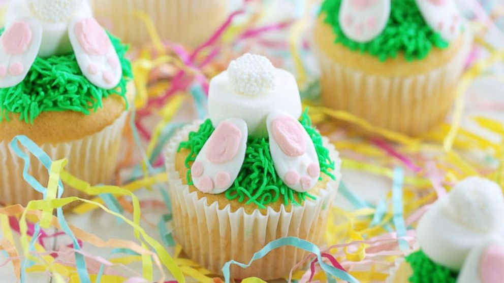 "Bunny Butt" cupcakes and cookies are a trending dessert this Easter season.