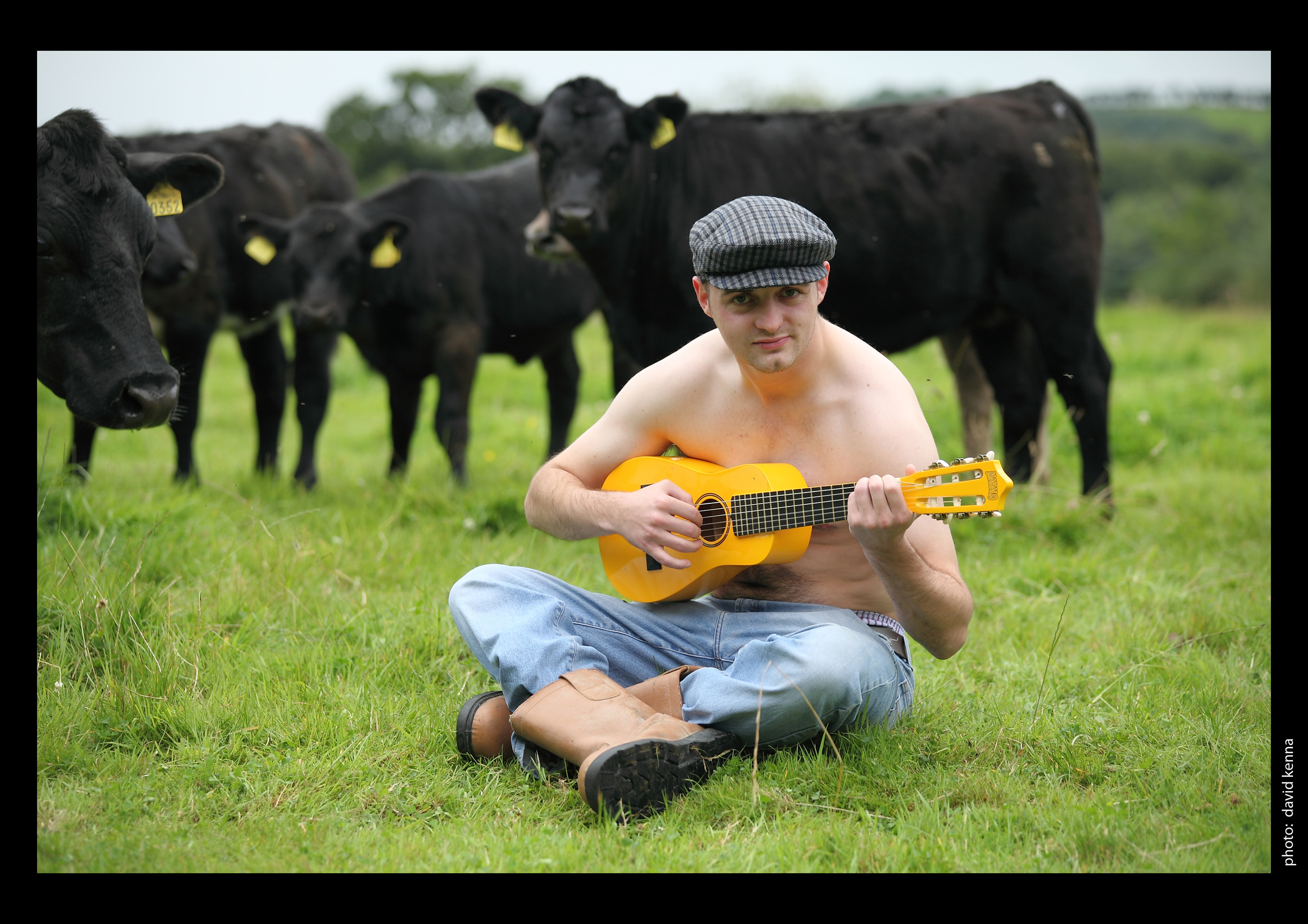 PHOTO: Hunky Irish farmers pose in hilarious photos for the 'Irish Farmers' book by Ciara Ryan.