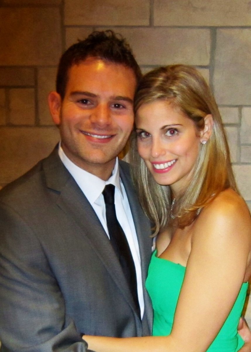 PHOTO: Jared Gaber with his now-fiance Stephanie Pasternak.