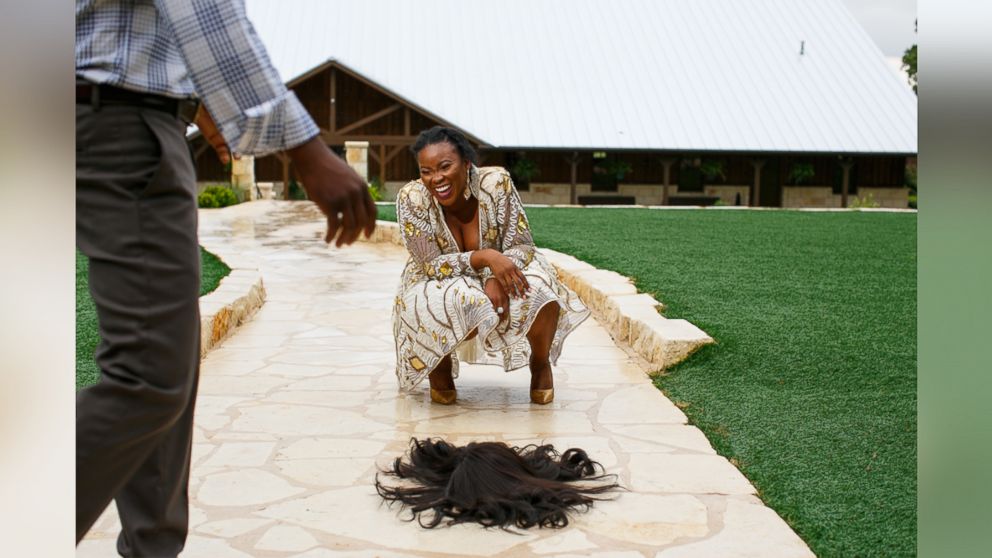 These engagement photos of Jessica Chinyelu Ezeanya and her fiance Hilary Anibowei, of Dallas, Texas, have gone viral on social media.