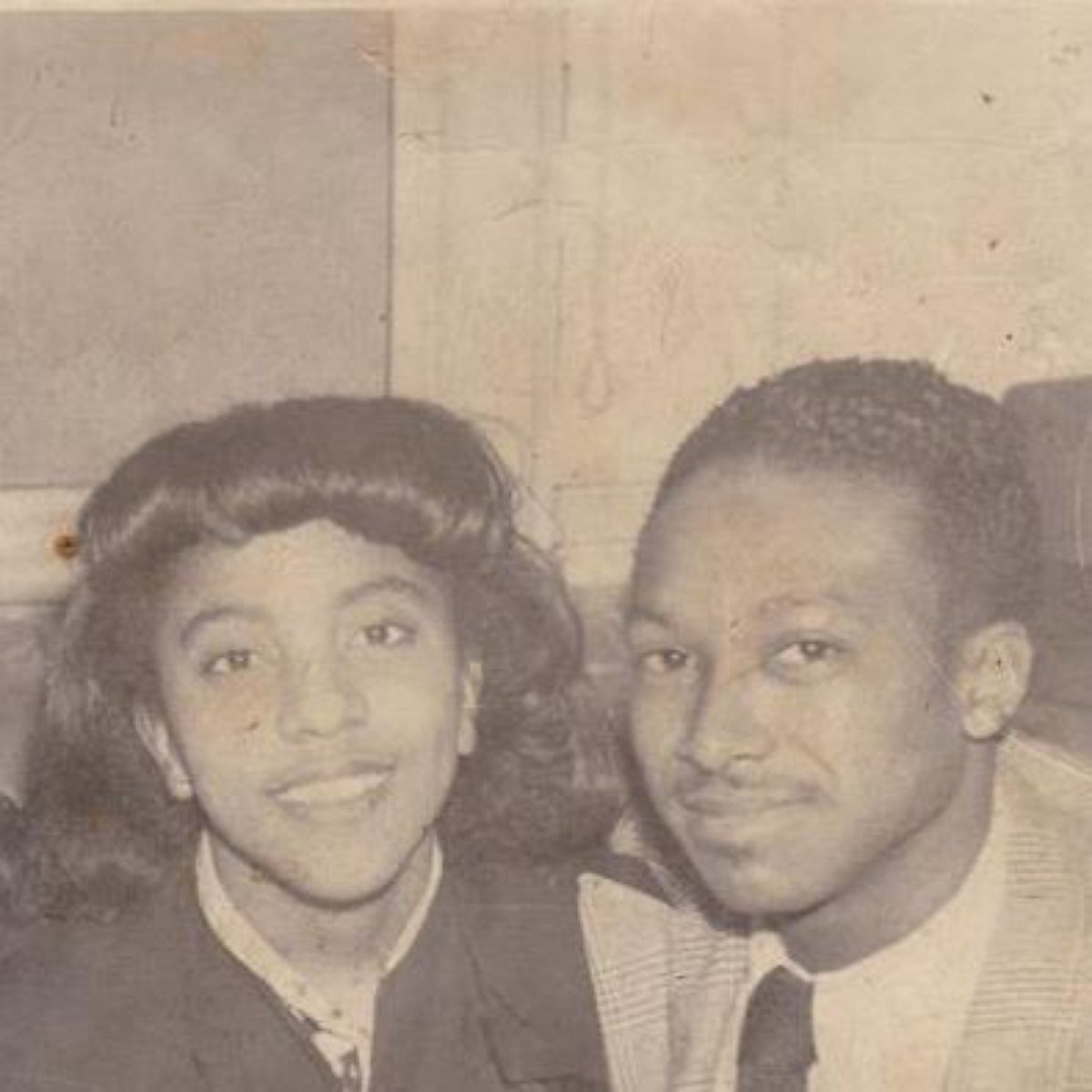 PHOTO: Johnnie Hodges Sr. pictured with his wife Flora in an undated photo.