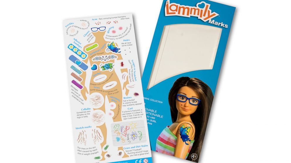 PHOTO: Purchase "Lammily Marks" separately.