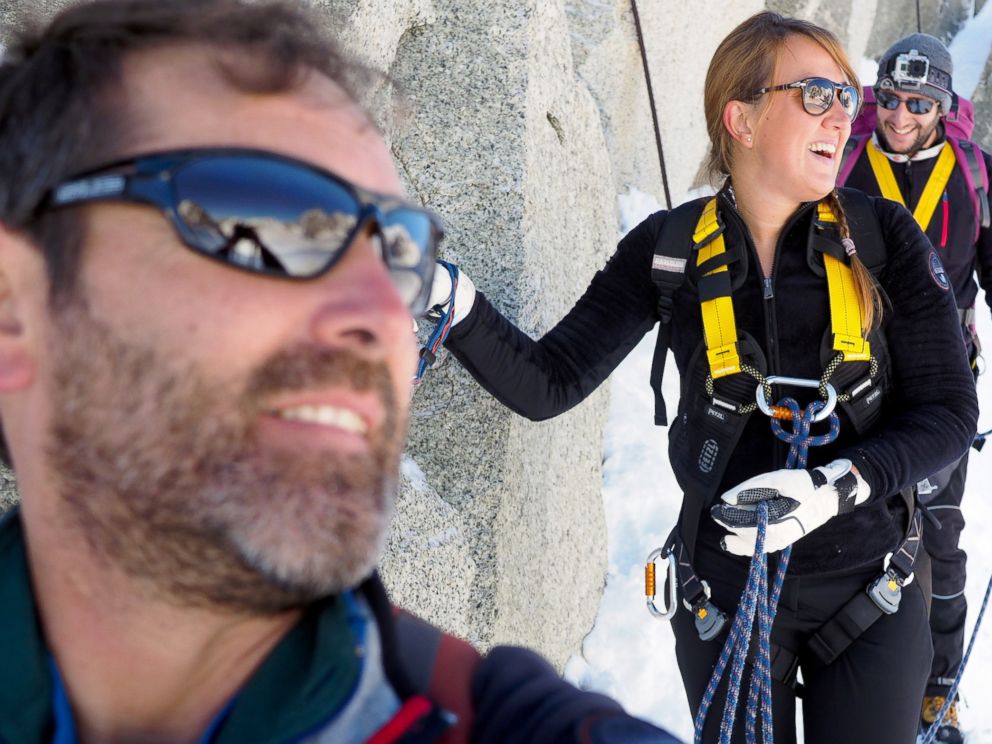 PHOTO: Filippo Blengini led a team of photographers to capture a panoramic of Mont Blanc.