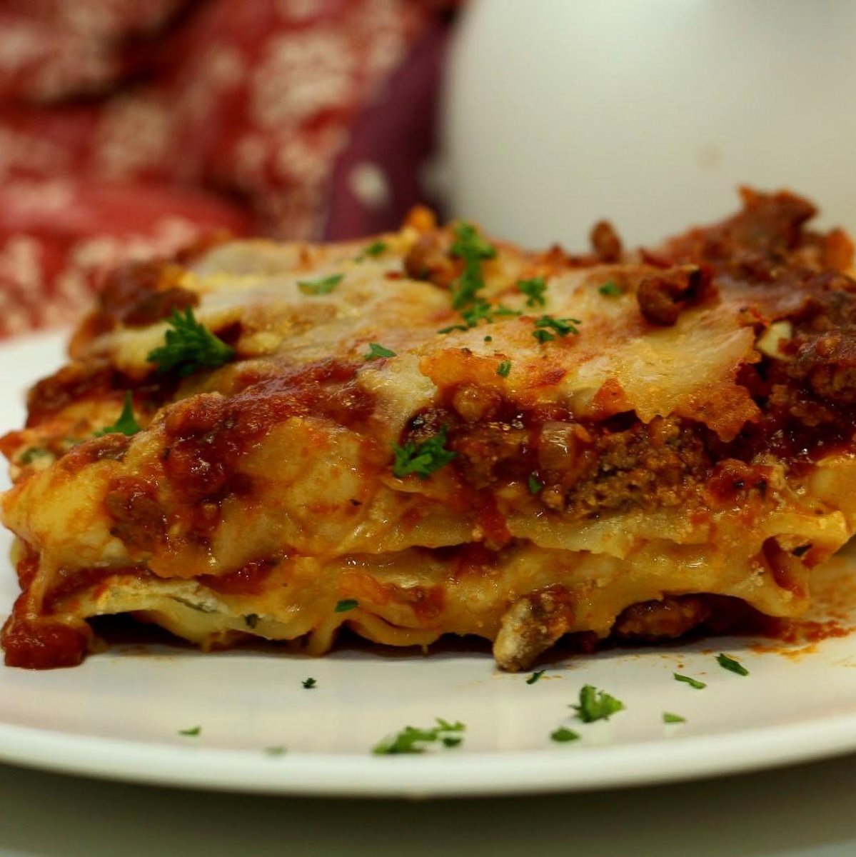 PHOTO: John Chandler's "World's Best Lasagna" on AllRecipes.com.