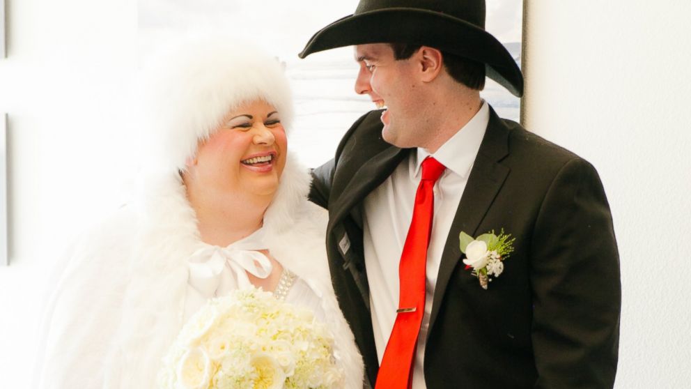 Anita Lesko and Abraham Nielsen, two adults on the autism spectrum, were married on Saturday.