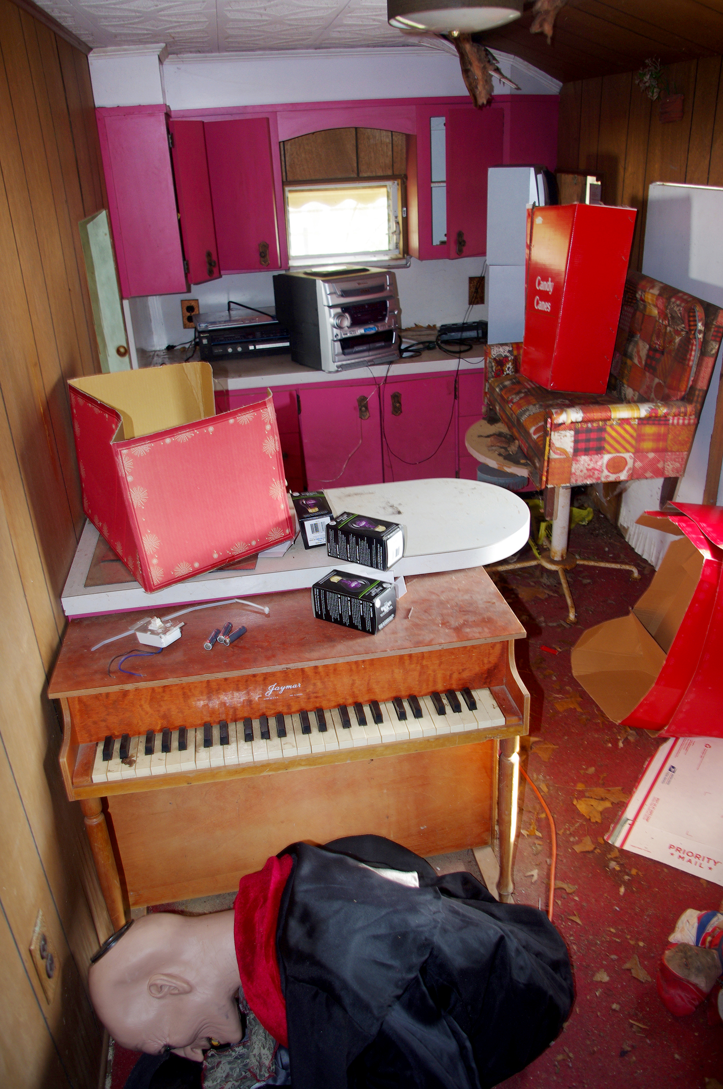 PHOTO: The mini home was built in the 1960's and fits people standing under five feet tall. 