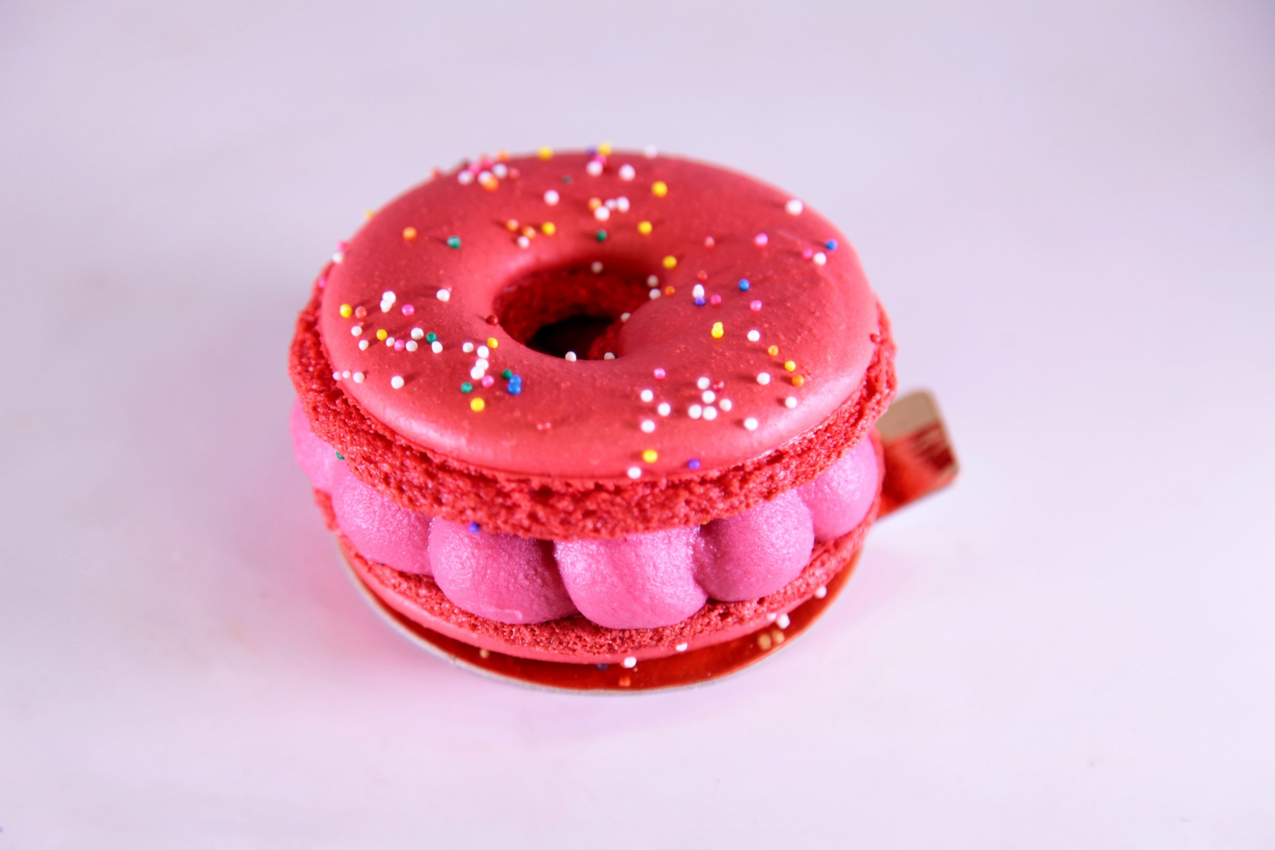 PHOTO: Chef Francois Payard created the Macaron Donut, a hybrid of a macaron and a donut.