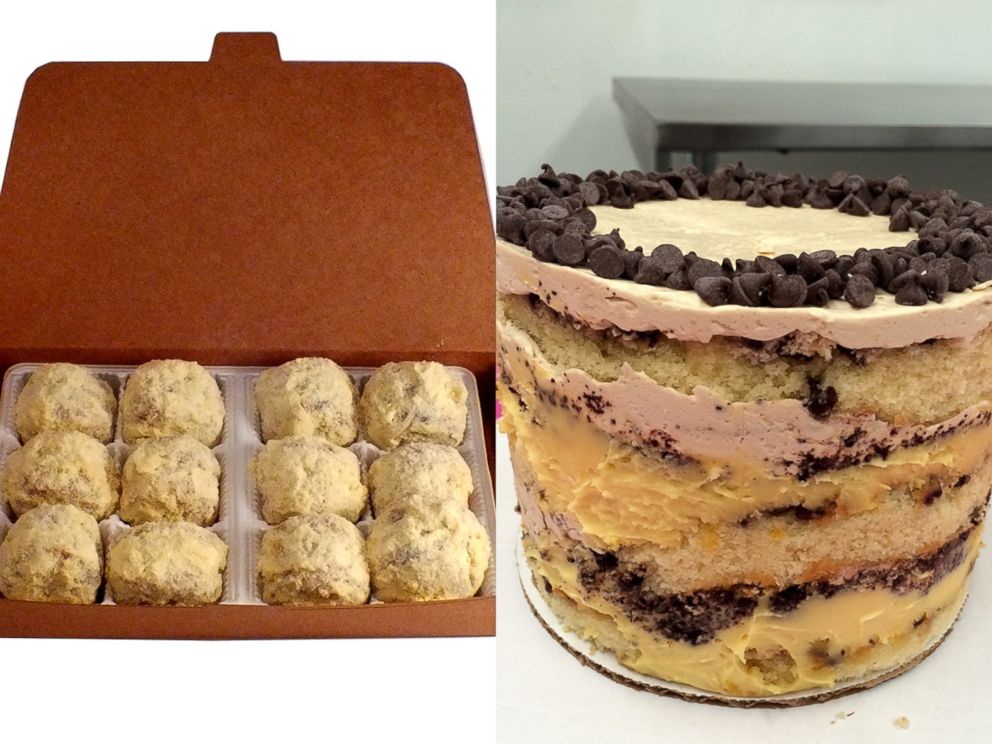 PHOTO: Milk Bar's new chocolate chip cake, also in truffle form.