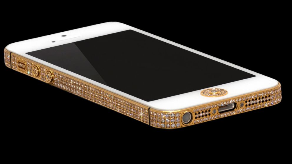 PHOTO: This $1 million iPhone 5 is available from Alchemist London. There are only two in the world for sale.