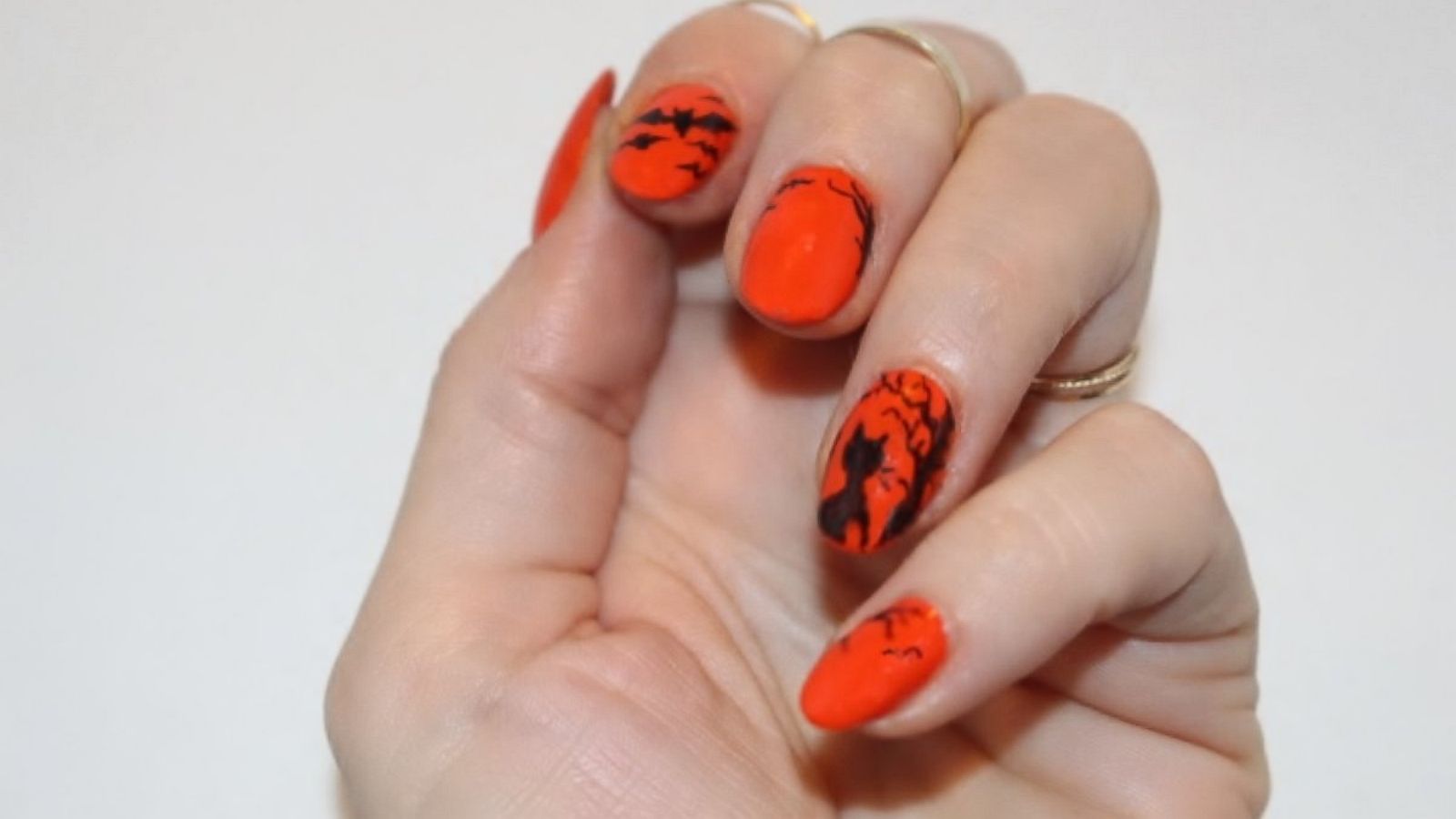 Simple Diy Halloween Nail Art Abc News