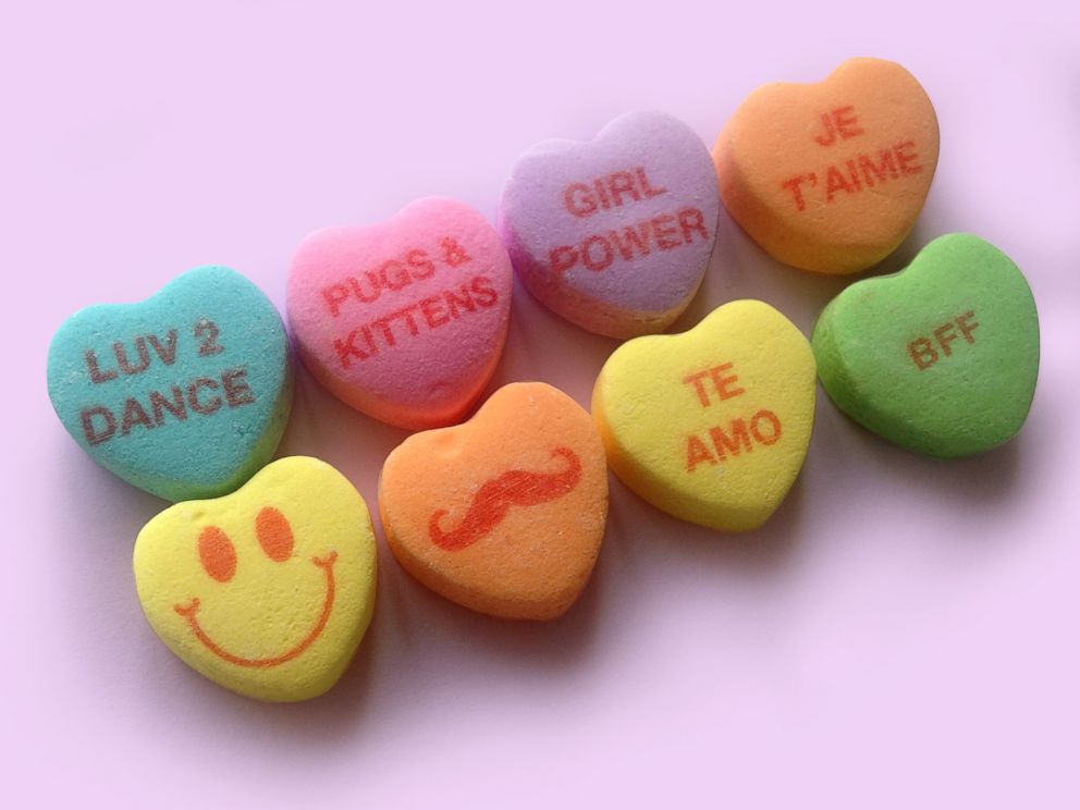 PHOTO: All eight new phrases on this year's Sweethearts.