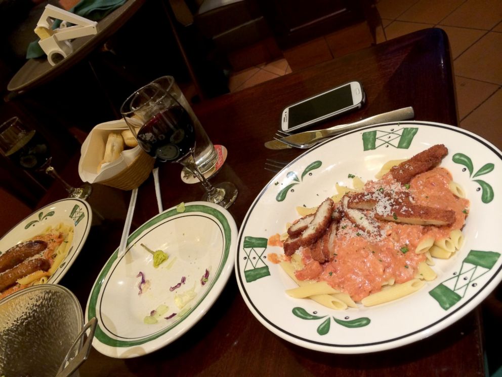 PHOTO: Putting the Olive Garden Never Ending Pasta Pass to Test
