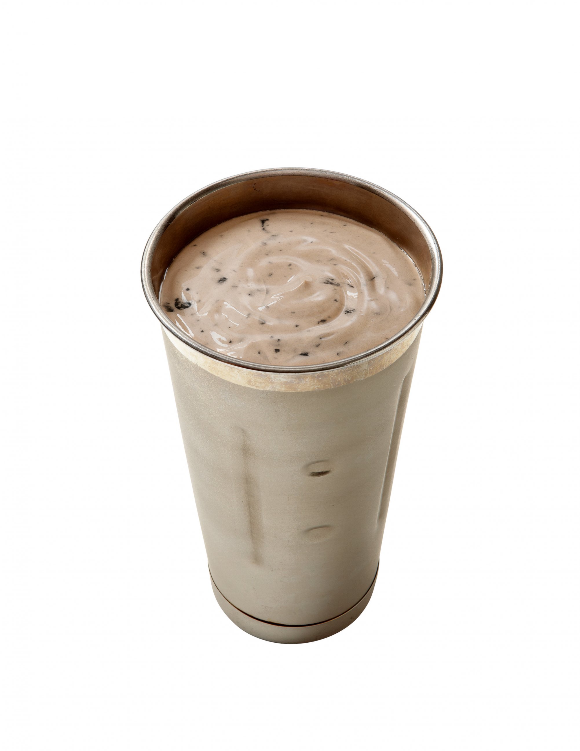 PHOTO: The Oreo Mud Pie cricket protein shake includes Peruvian chocolate-flavored cricket powder. 