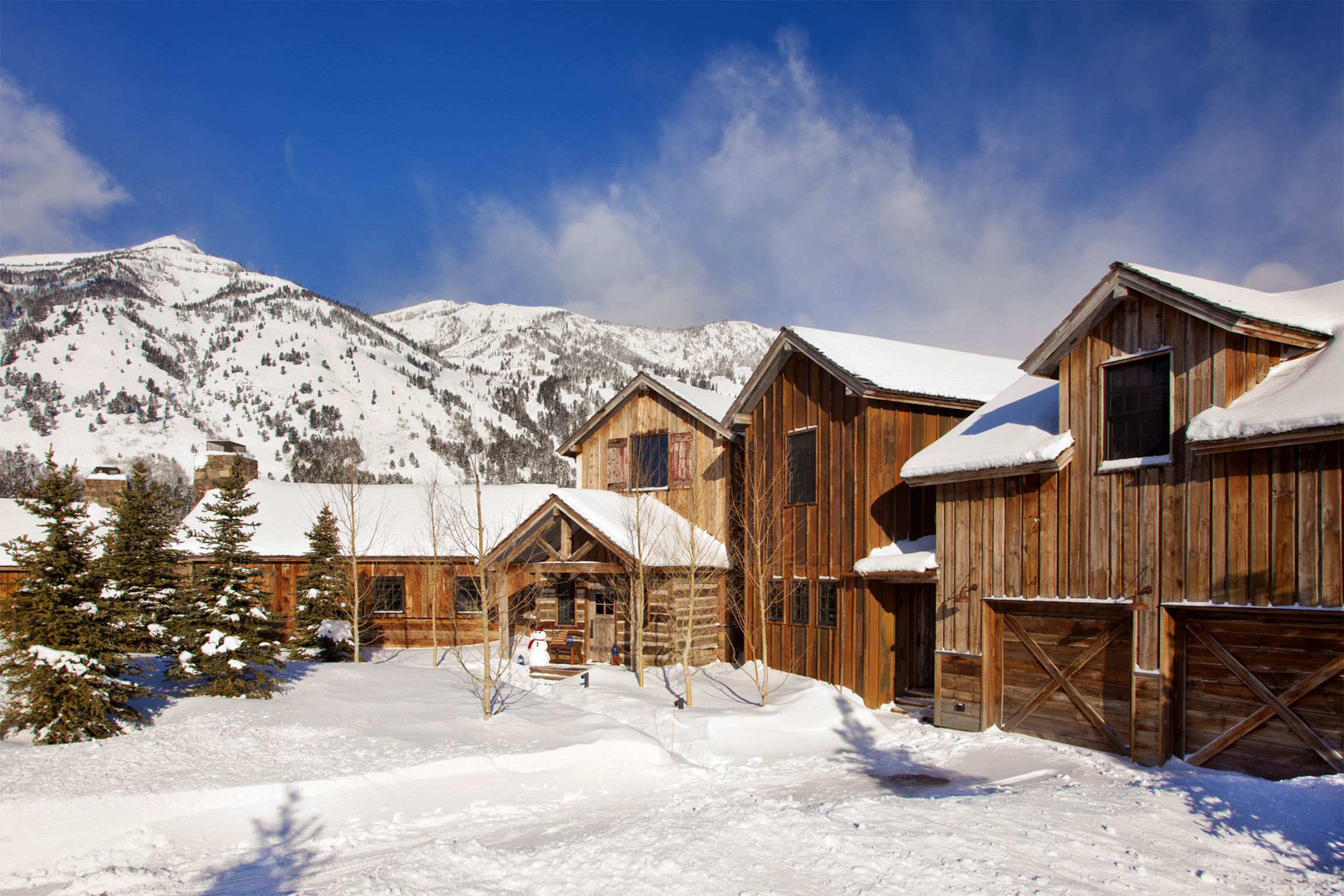 PHOTO: The Shooting Star cabin in Wilson, Wyoming is $1,100 per night for 14 guests.