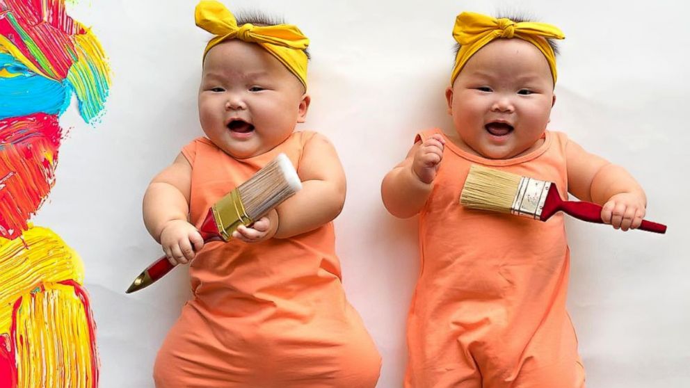 Lauren Nielsen Instagram Precious Preemie Babies Are Totally Twinning In These Whimsical Photos Abc News