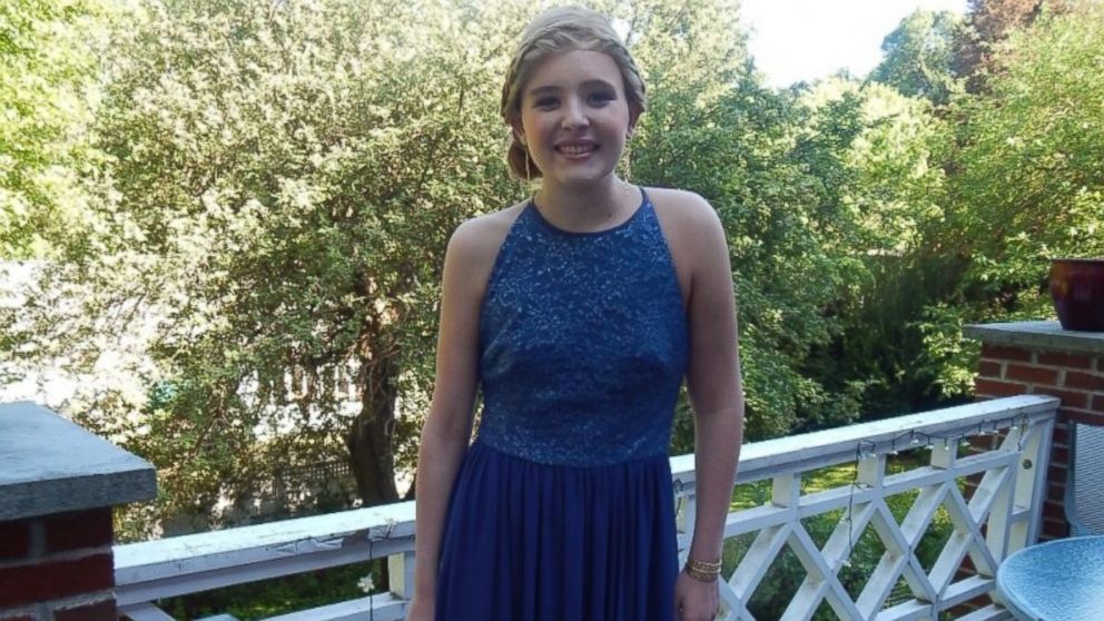 teenage girl blue prom dress