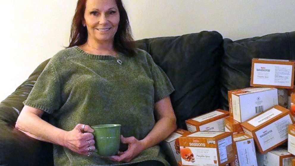 Sherry Lynn Gustafson has stocked up on a year's supply of pumpkin spice lattes.