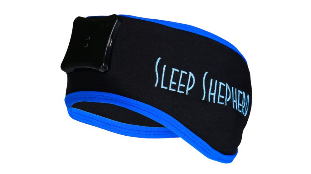PHOTO: The Sleep Shepherd Blue uses specially-engineered binaural beats to help you fall asleep faster, and when regulated, stay asleep longer.