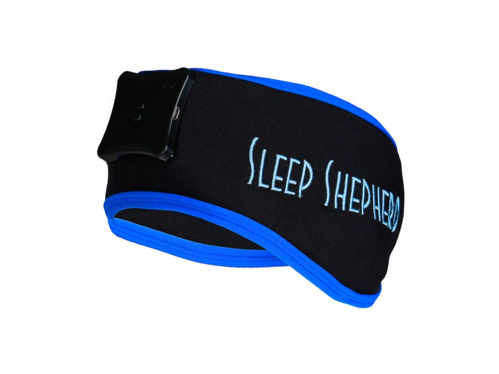 PHOTO: The Sleep Shepherd Blue uses specially-engineered binaural beats to help you fall asleep faster, and when regulated, stay asleep longer.