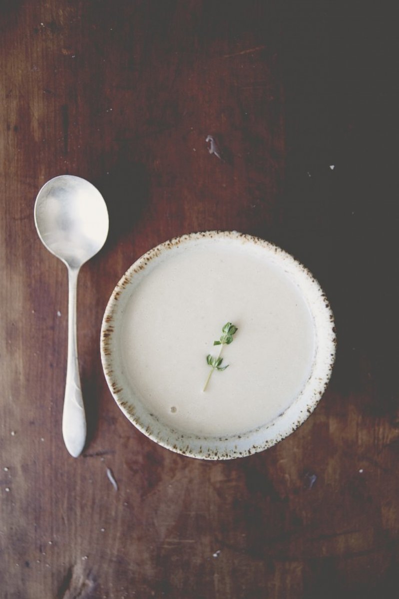 PHOTO: Claire Thomas' cauliflower brie soup.