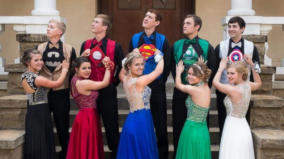 Teens’ Superhero Prom Pose Photo Travels at Light Speed Across Internet