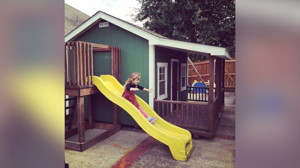 Kelly Counts, a Texas mother of four, is being sued by her neighbor, who feels her kids' playhouse is too close to their home and is "unreasonably loud."