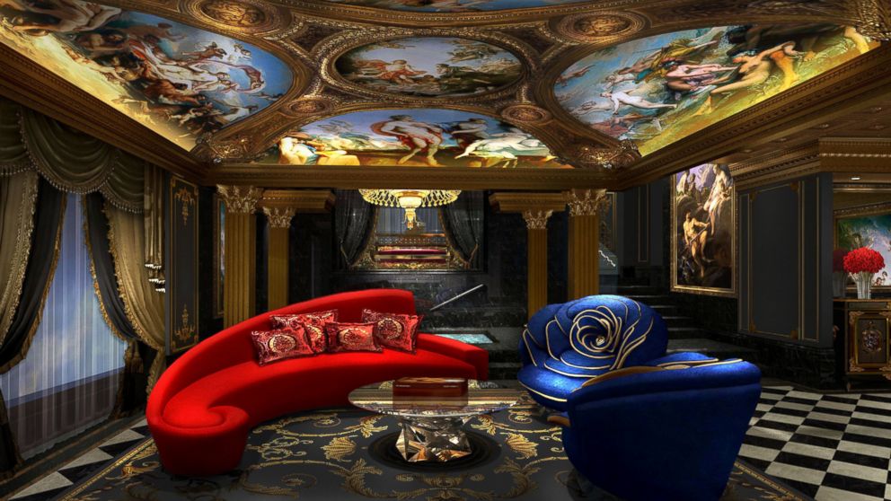 PHOTO: The living room inside The 13 Hotel in Macau, opening this summer.