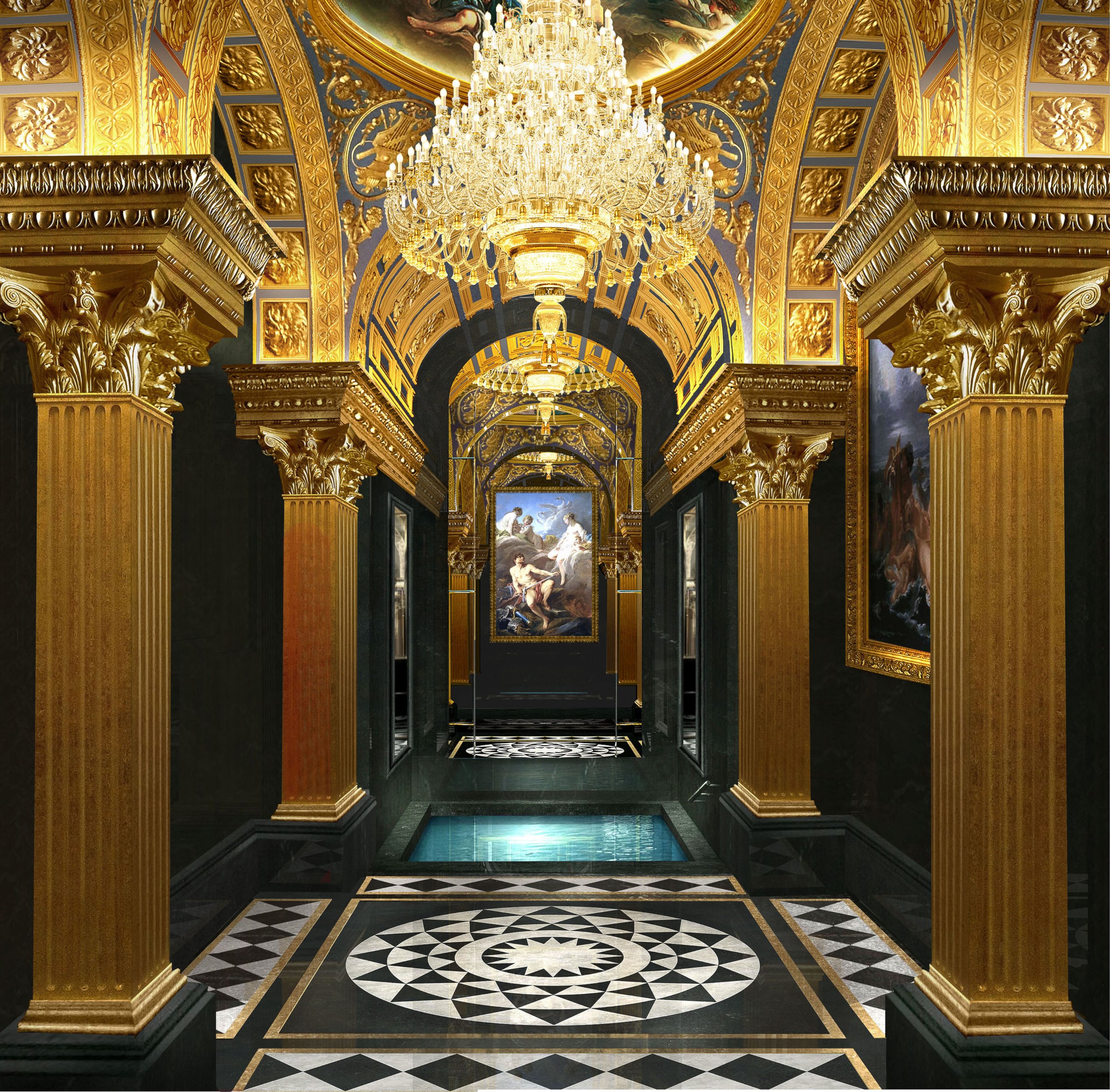 PHOTO: The 13 Hotel in Macau offers a roman bath where six to eight guests can relax.