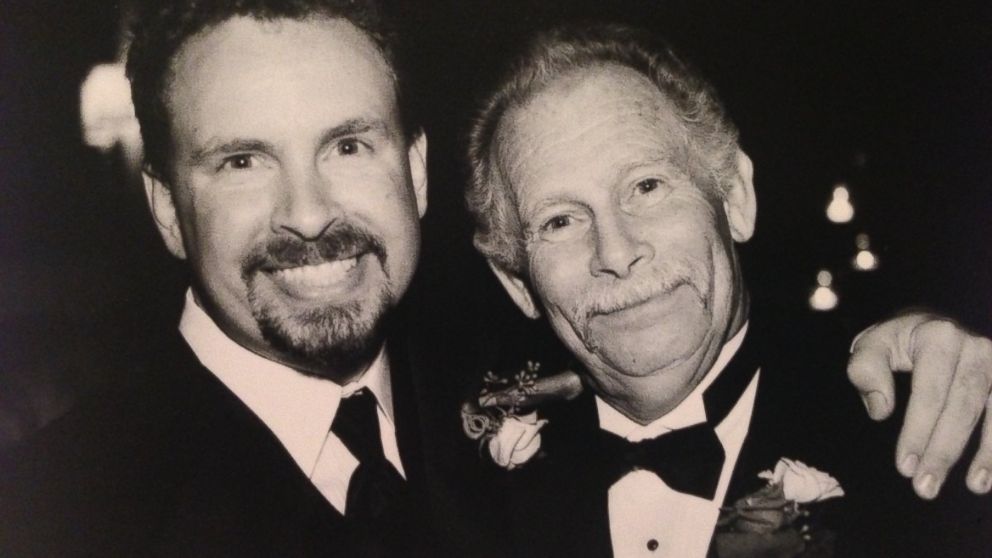 PHOTO: Robert Wright and his father, Wayne Wright, pose together in an undated photo.