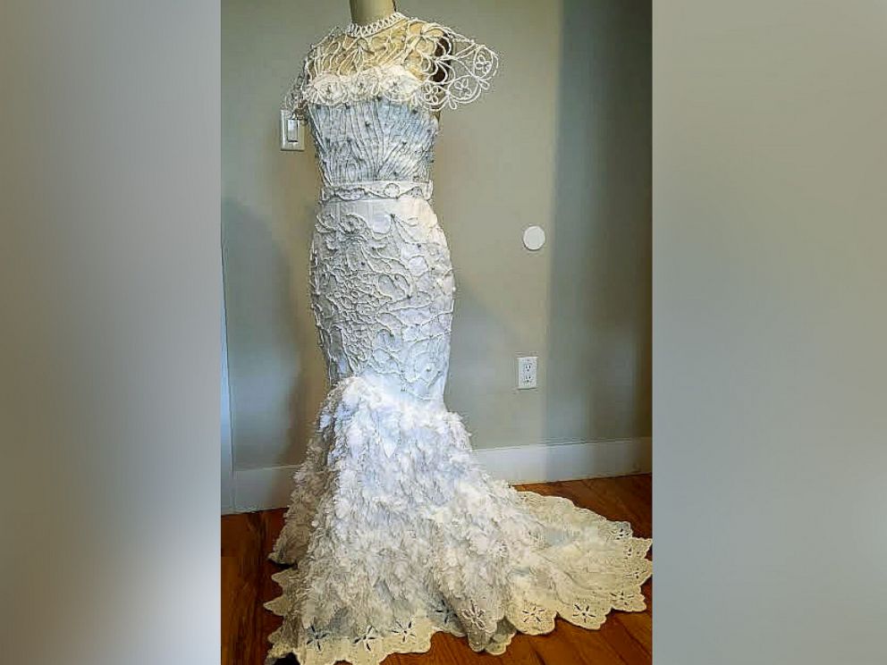 Toilet Paper Wedding Dresses Stun In Annual Contest Abc News